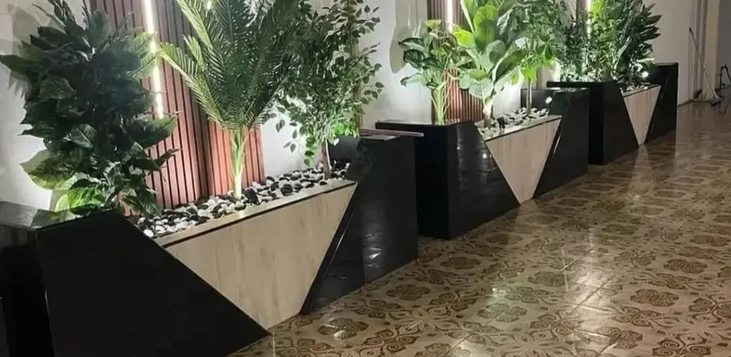 أحواض زراعية للمساحات التجارية