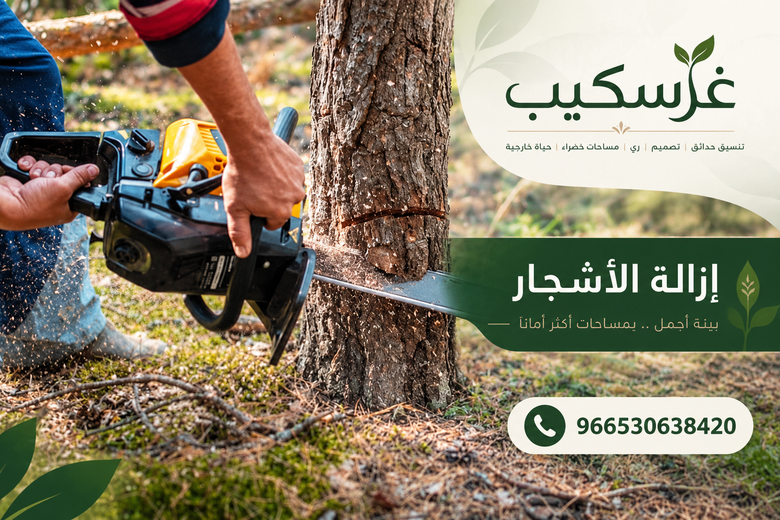 إزالة الأشجار - غرسكيب
