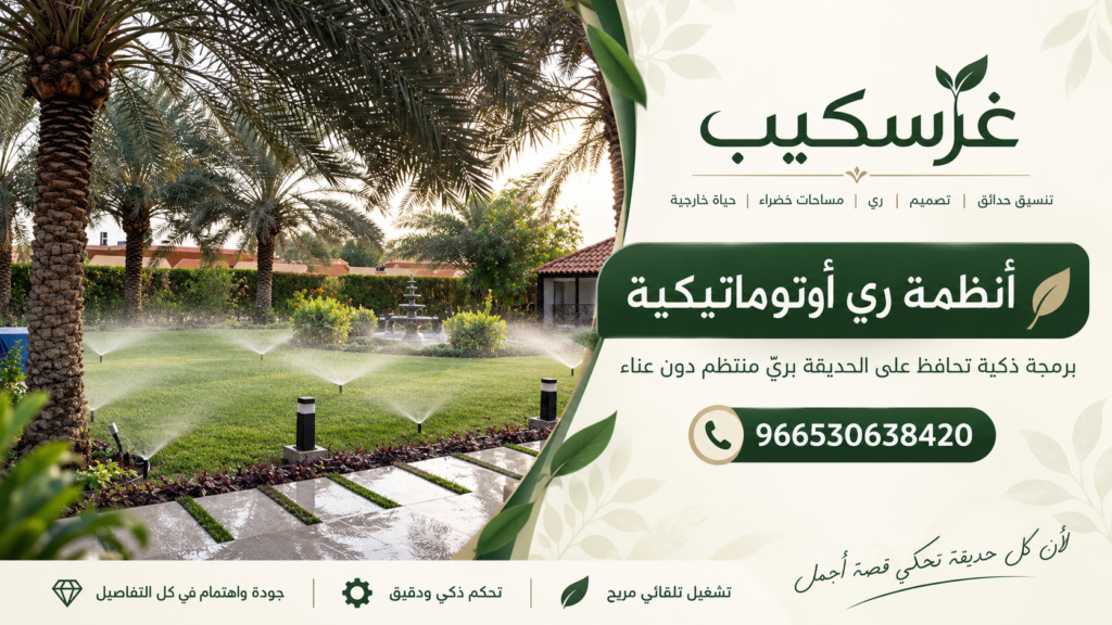 تصميم قطاعات شبكة الري حسب ضغط المياه والتدفق