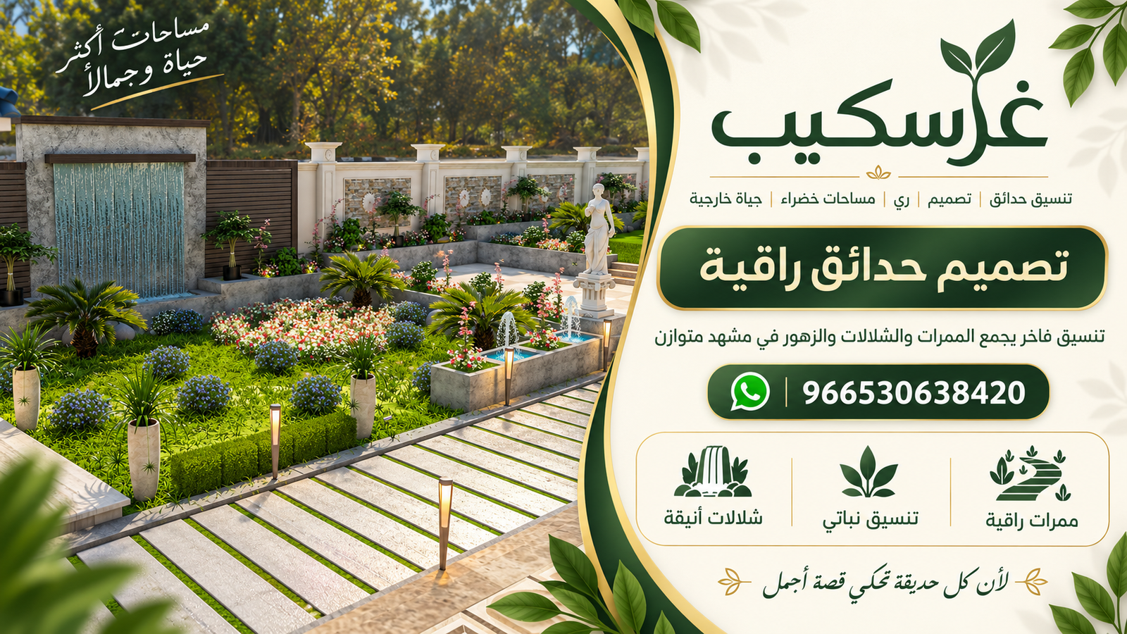 تصميم حدائق - غرسكيب