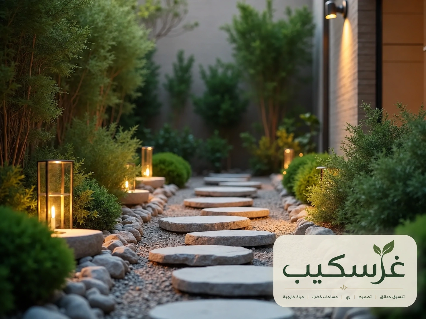 تنسيق وزراعة حدائق في الرياض
