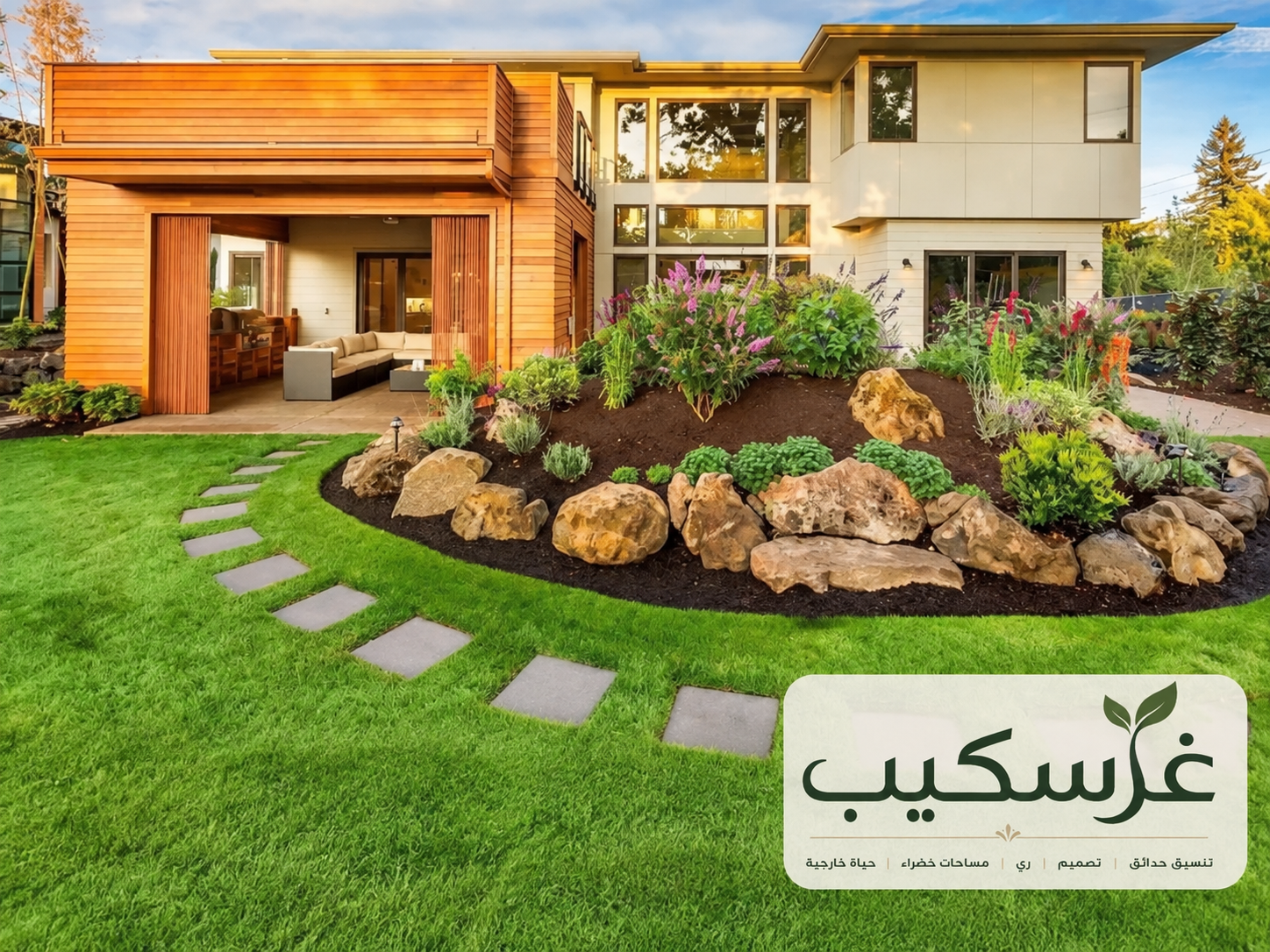 تنسيق حدائق منزلية