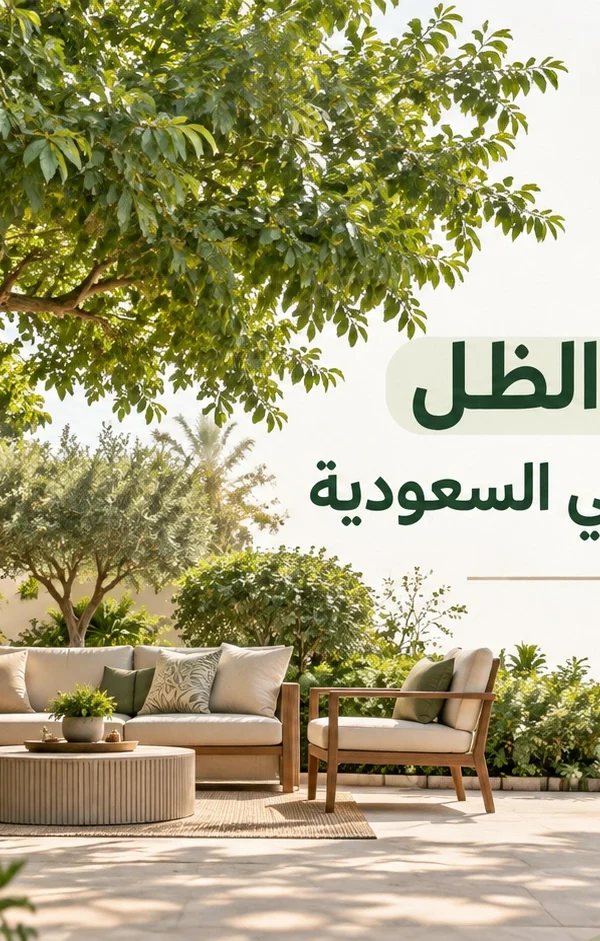 أفضل أشجار الظل للحدائق المنزلية في السعودية